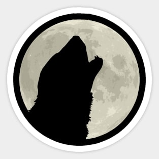 Ferret and the Moon Sticker